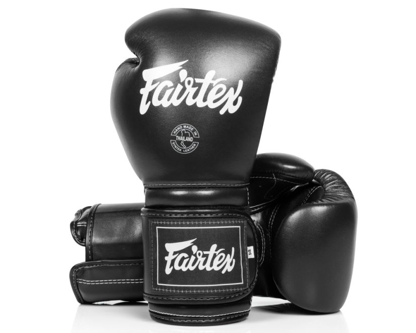 Fairtex BGV9C-PLUS Heavy Hitter’s  Mexican Style rękawice bokserskie – czarne - Waga rękawic w Oz: 14oz