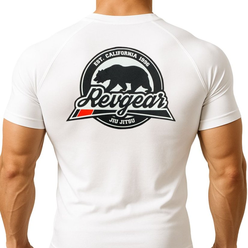 Rash Guard Revgear SS - biały - Wielkość: XL