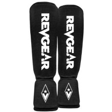 Ochraniacze Piszczeli REVGEAR Muay Thai - czarne