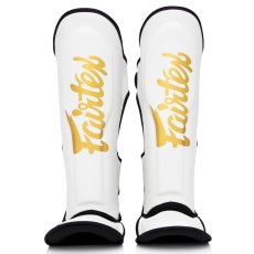 Ochraniacze na piszczele Fairtex - Booster FXB SG - białe