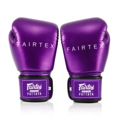 Rękawice bokserskie Fairtex BGV22 Metallic – fioletowa