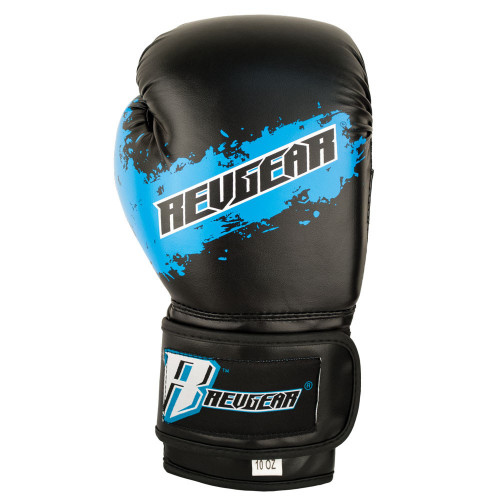 Dětské boxerské rukavice REVGEAR Deluxe Youth Series - modrá - Váha rukavic: 6oz