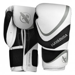 Boxerské rukavice HAYABUSA H5 - Biela/šedá