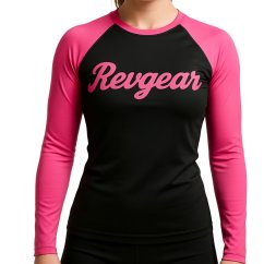 Grizzly Rashguard REVGEAR LS pentru femei – roz