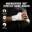 Boxerské bandáže Hayabusa Mayweather - 180" Stretch - Barva: Bílá