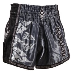 Spodenki do Muay Thai REVGEAR Legends Spirit - szare/czarne