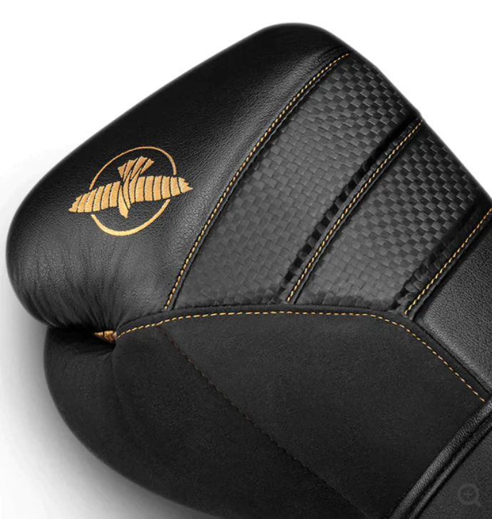 Boxerské rukavice Hayabusa T3 - Černá/zlatá - Váha rukavic v Oz: 16oz