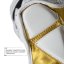 MMA sparingové rukavice REVGEAR Pinnacle P4 - biela/zlatá - Veľkosť: M