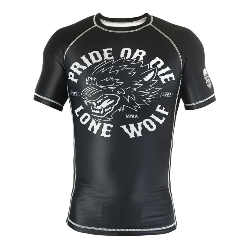 Rashguard PRiDEorDiE Lone Wolf - Size: XL