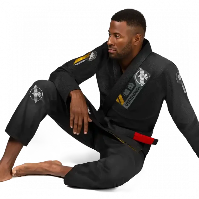 HAYABUSA Ascend Lightweight Giu Jitsu Gi - Czarne