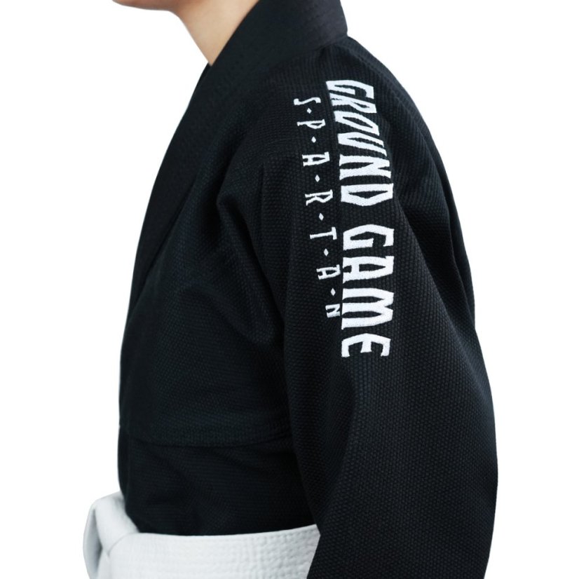 Ground Game Spartan Kids BJJ Gi – Black