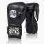 Mănuși de box Cleto Reyes Velcro Training - negre