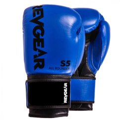 Rękawice bokserskie REVGEAR S5 All Rounder - niebieski/czarny