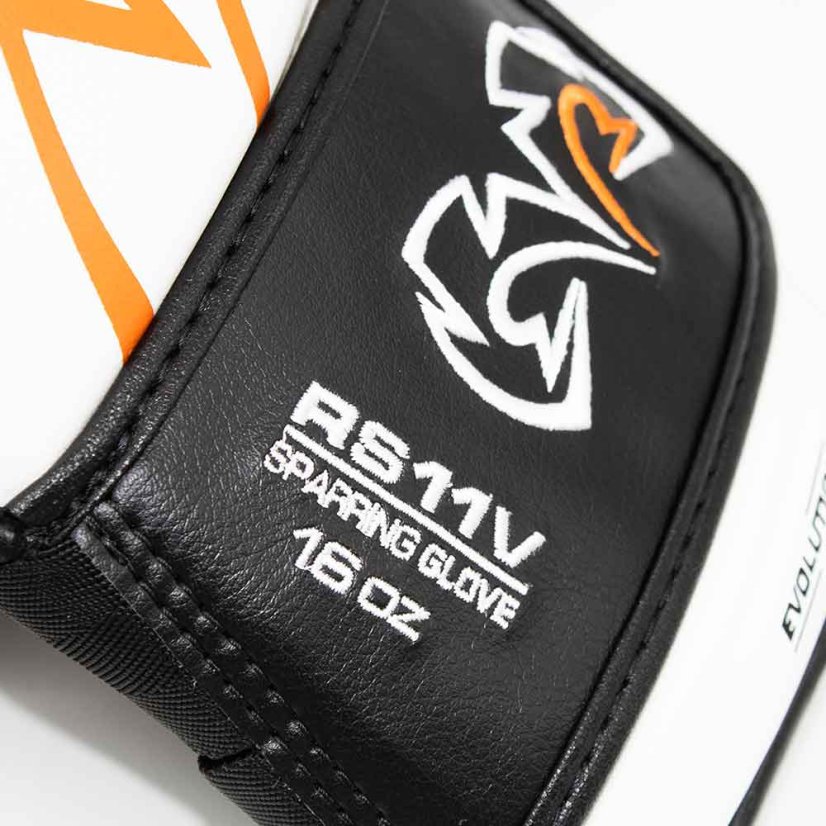 Boxing gloves RIVAL RS11V Evolution - white - Weight of gloves: 16oz