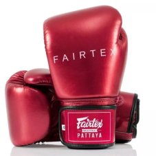 Fairtex BGV22 Metallic boxkesztyű – piros