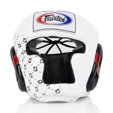 Fairtex HG10  Super Sparring Kask bokserski – czarny/biały