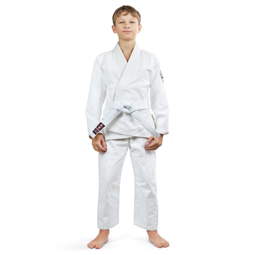 Ground Game Deshi 2.0 Kids Judo Gi – White