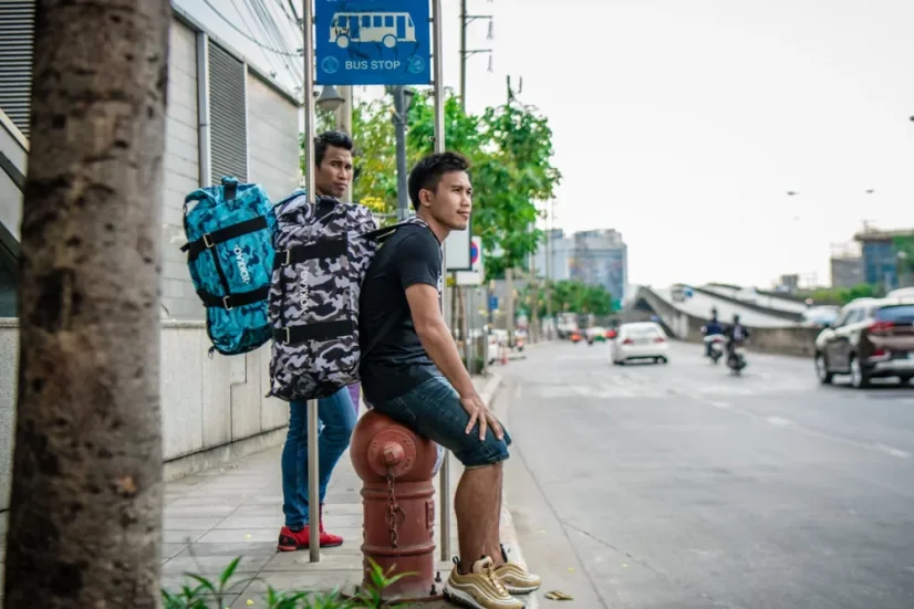 Universal sports bag Yokkao Camo - blue
