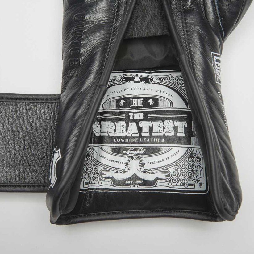 Boxerské rukavice Leone The Greatest GN111 - Černá