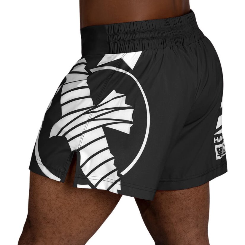 Šortky Hayabusa Icon Kickboxing - černá/bílá