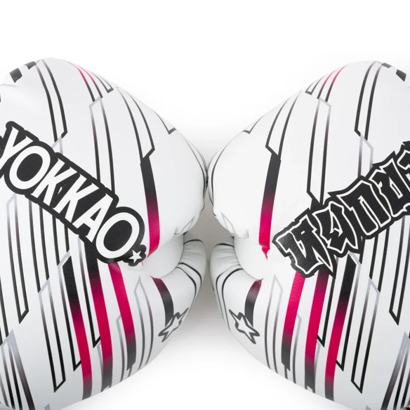 YOKKAO Power rękawice bokserskie – white