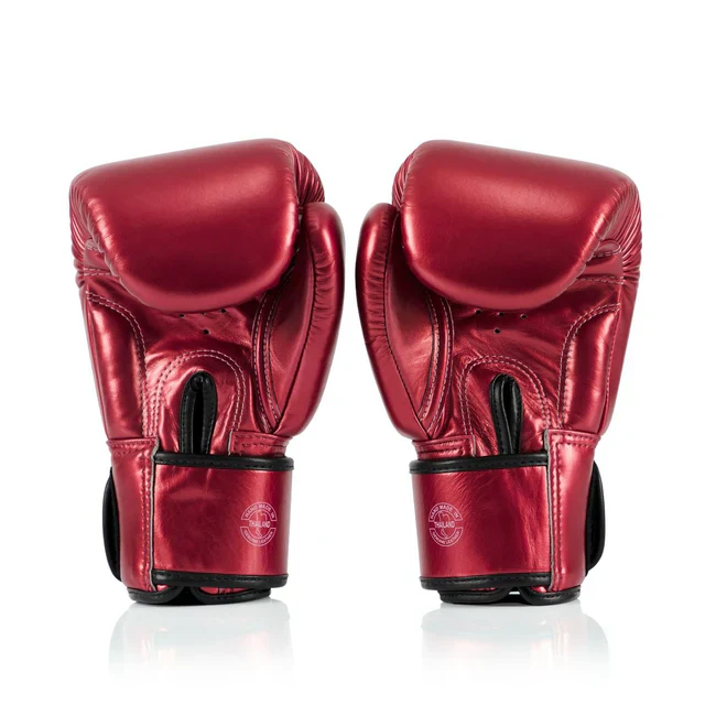 Fairtex BGV22 Metallic boxkesztyű – piros - Kesztyű súlya w Oz: 12oz