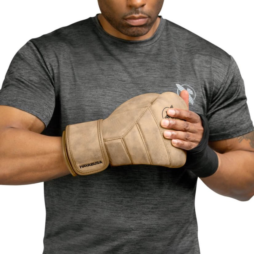 Hayabusa T3 LX bokszkesztyű - tan - Kesztyű súlya w Oz: 14oz