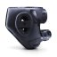 Ground Game Stripe Black Boxhelm mit Nasenschutz – Schwarz