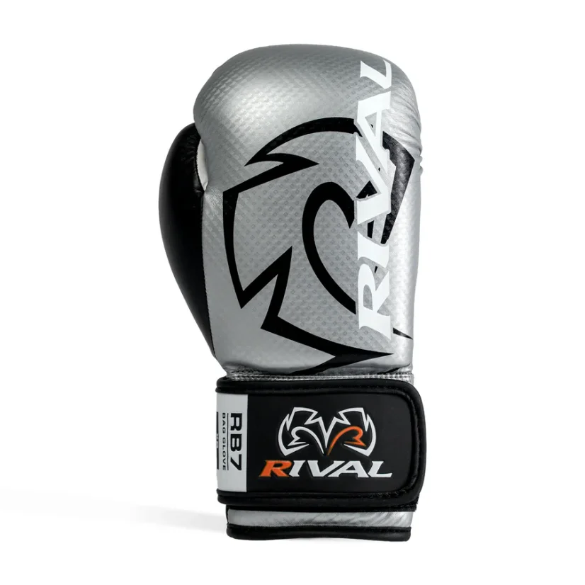 Rival RB7 Fitness Plus Bag Gloves – Silver/Black