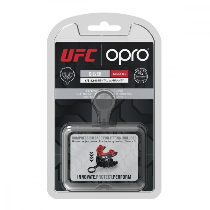 Proteza Dentara Opro Silver UFC Senior - negru