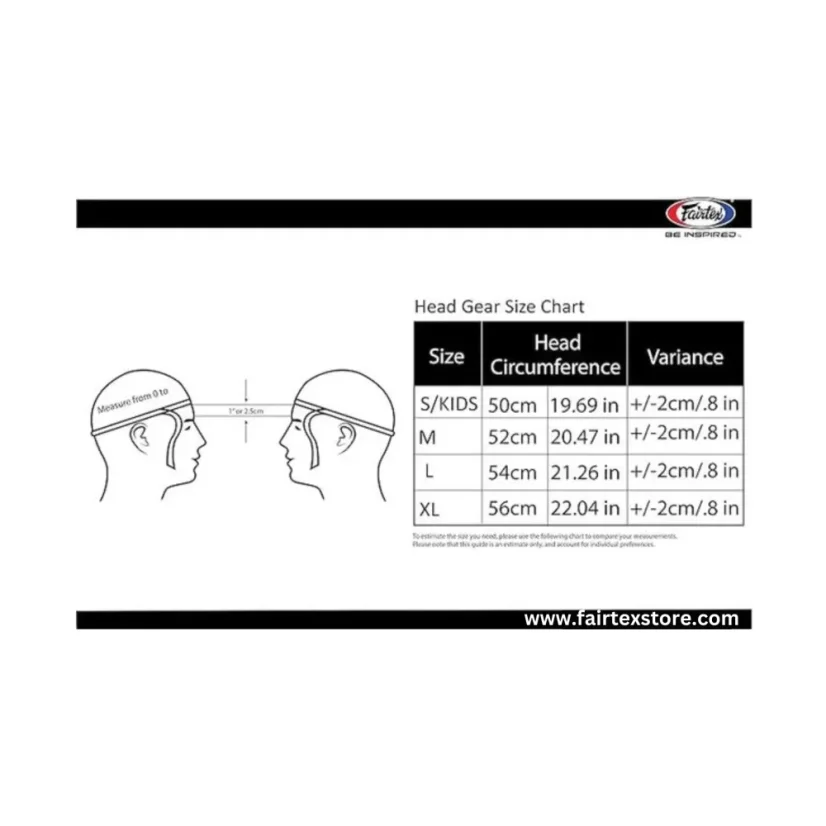 Fairtex HG3 Headgear – Black