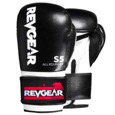 Mănuși de box REVGEAR S5 All Rounder - Negru/Alb