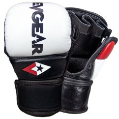 MMA tréninkové a sparingové rukavice REVGEAR Pro Series MS1 - biela
