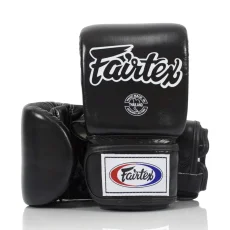 Fairtex TGO3 rękawice treningowe do worka Muay Thai – czarne