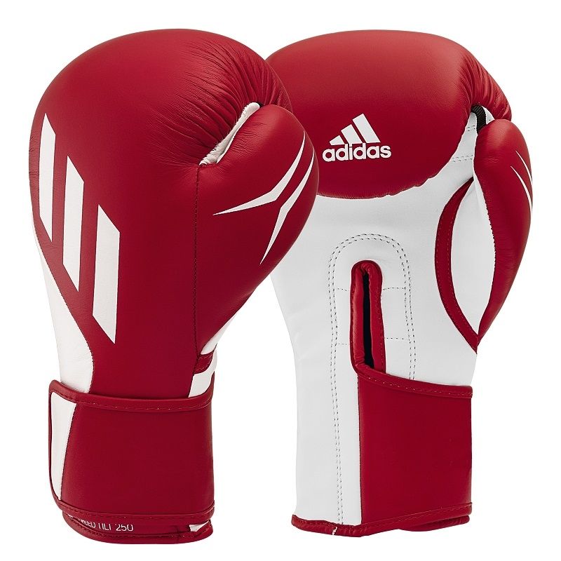 Boxerské rukavice ADIDAS Speed Tilt 250 - červená - Hmotnosť rukavíc v Oz: 12oz