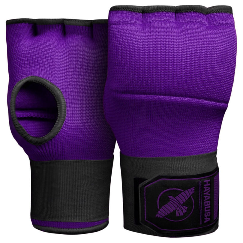 Gelové bandáže na ruce Hayabusa Quick Gel - Velikost: M, Barva: Šedá/růžová