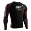 Hayabusa UFC BJJ rashguard mânecă lungă – roșu