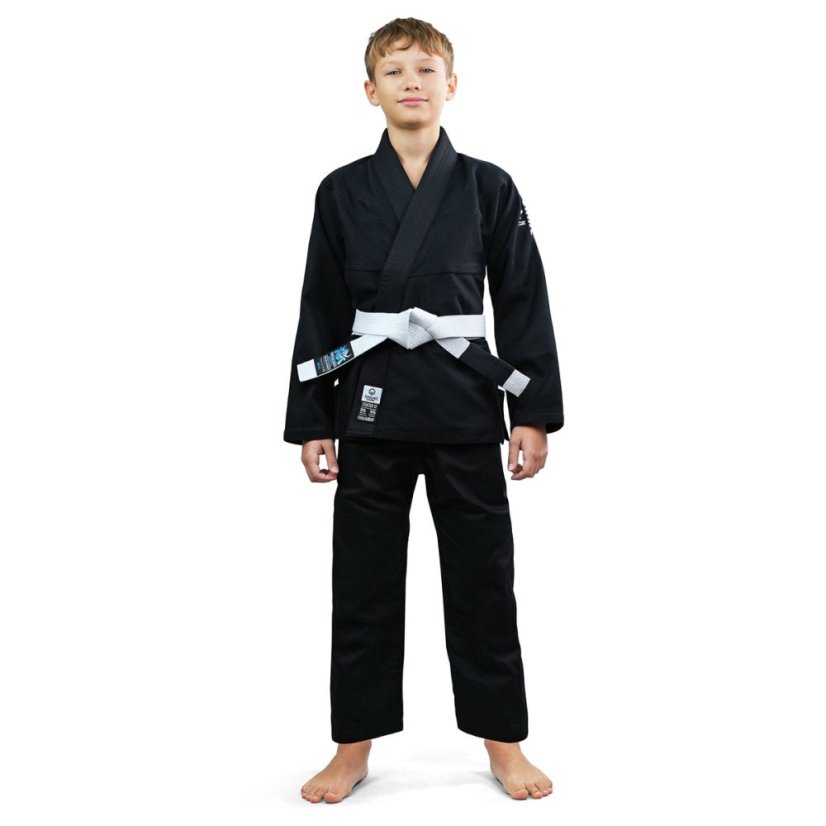 Ground Game Spartan Kids BJJ Gi – Black