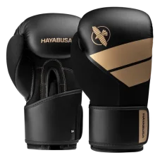 Hayabusa S4 bokszkesztyű – fekete/arany