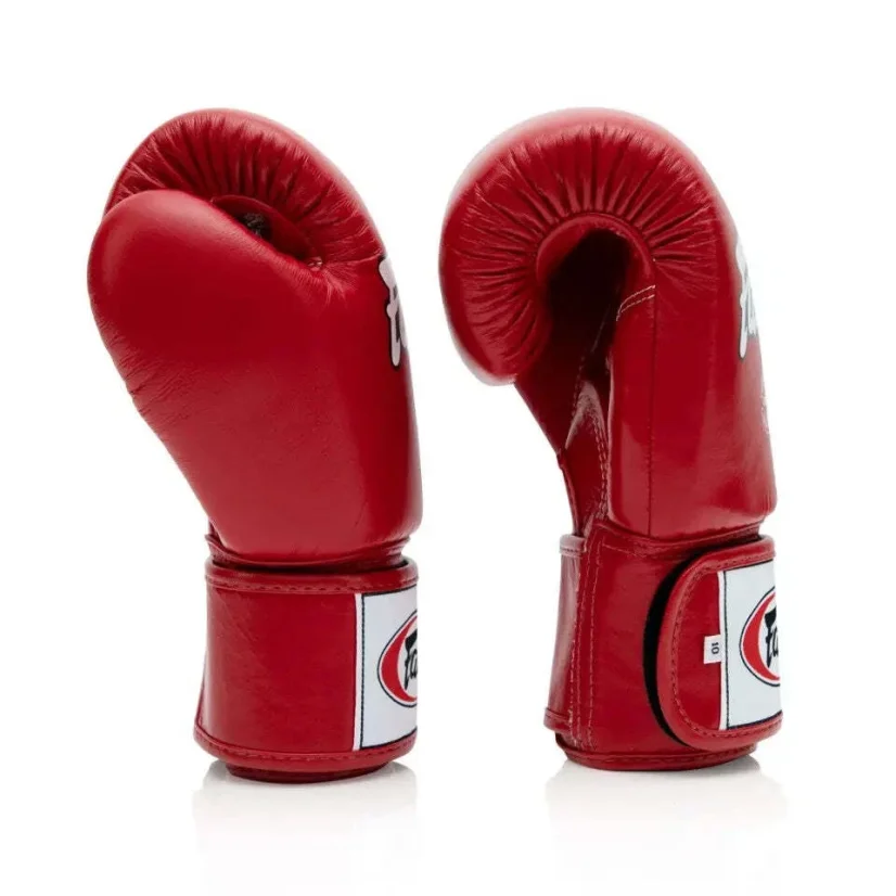 Boxing gloves Fairtex BGV1 Universal - red - Weight of gloves: 12oz