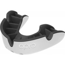 Opro Silver Senior Mouth Guard - white