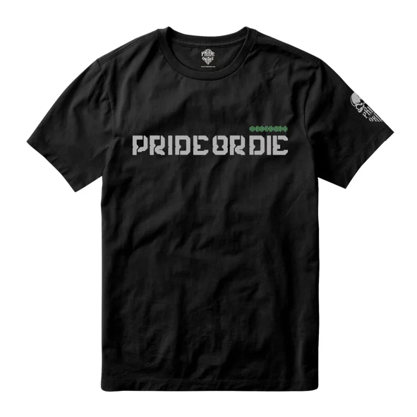 Men's T-shirt PRiDEorDiE Sound Of Violence - Wielkość: 3XL