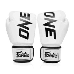 Fairtex BGV1 Boxing Gloves – ONE – White