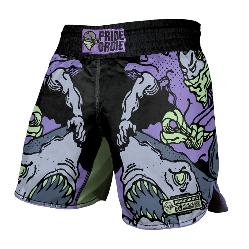PRiDEorDiE Dangerous Water V2 Fight Shorts - Wielkość: XL