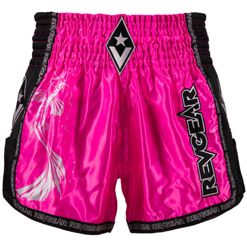 Muay Thai shorts REVGEAR Legends Koi - pink/black