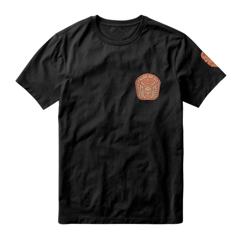 Men's T-shirt PRiDEorDiE Dropping Bombs - Size: L