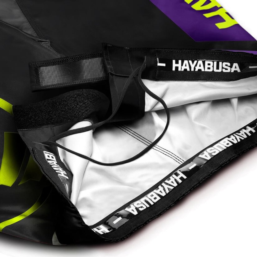 Hayabusa Icon Fight Mid Length Shorts - black/green