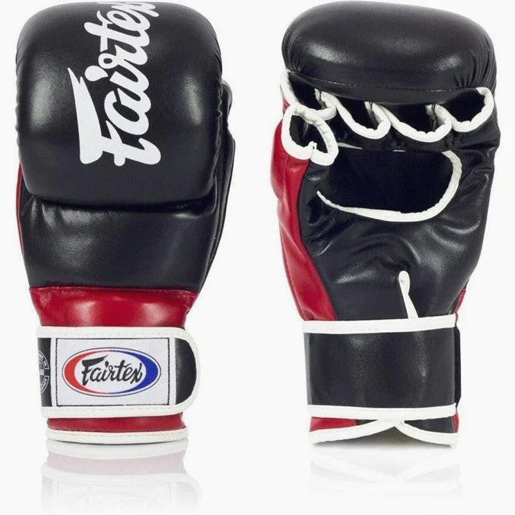 MMA rukavice Fairtex FGV18 Super Sparring Grappling 7 oz