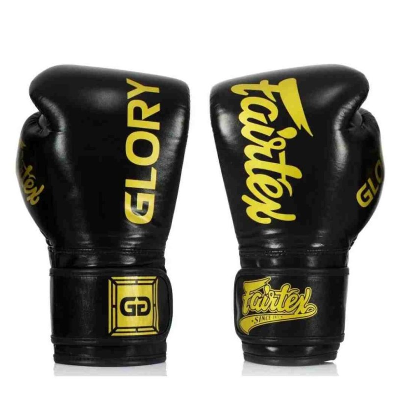 Fairtex x GLORY boxkesztyű – BGVG1 – fekete - Kesztyű súlya w Oz: 16oz