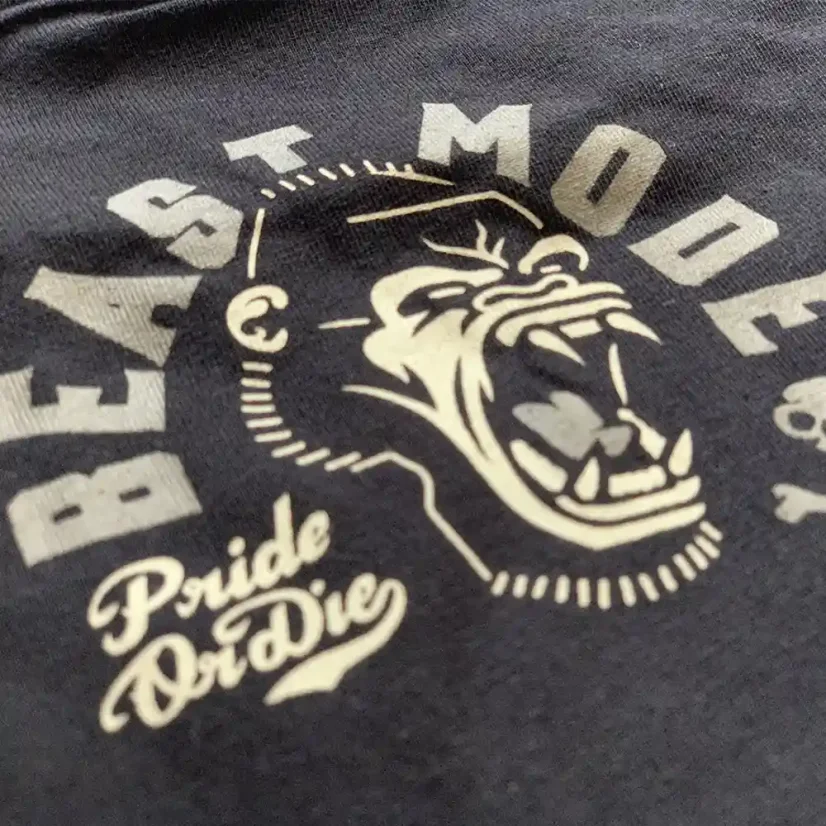 Férfi póló PRiDEorDiE Beast Mode - Méret: 3XL